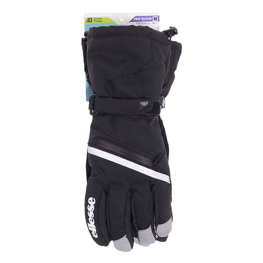 Rukavice Ellesse PRO Winter Gloves with Touchscreen and Reflective Stripe Čierna | ELEQ193101-01, 0