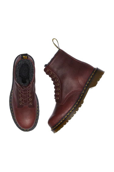 Tenisky a topánky Dr. Martens Warm Lined Ankle Boots Červená | DM31873600, 5