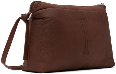 Taška cez rameno Rick Owens Rick Owens Porterville Adri Leather Shoulder Bag Hnedá | RA02D0527 LBAPA, 2