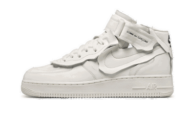 Tenisky a topánky Nike Comme des Garçons x Air Force 1 Mid "White" Biela | DC3601-100, 0