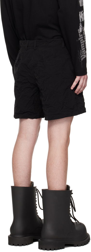 Šortky We11done We11done Crumpled Shorts Čierna | WD-PT1-23-271-M-BK, 2
