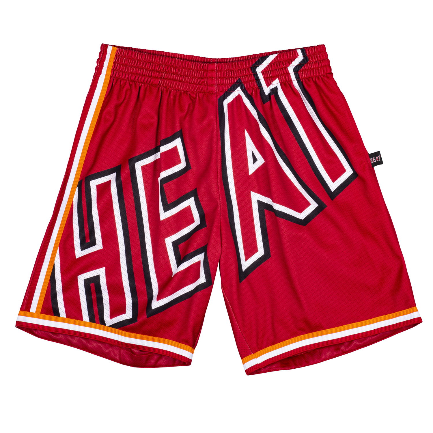 Šortky Mitchell & Ness Blown Out Fashion Shorts Miami Heat Červená | SHORBW19147-MHERED1, 0