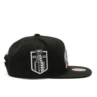 Šiltovka Mitchell & Ness NHL Top Spot Snapback Colorado Avalanche Black Čierna | HHSS6743-CAVYYPPPBLCK, 1