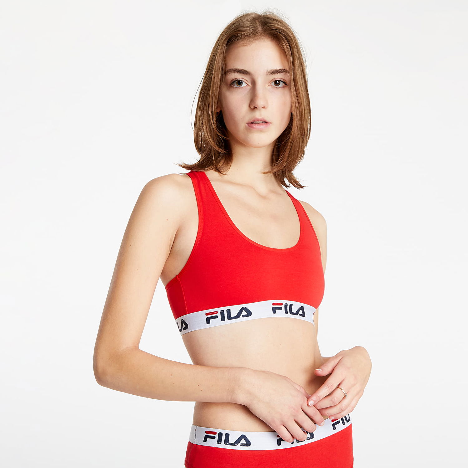 Podprsenka FILA Bra Červená | FU6042 red, 0