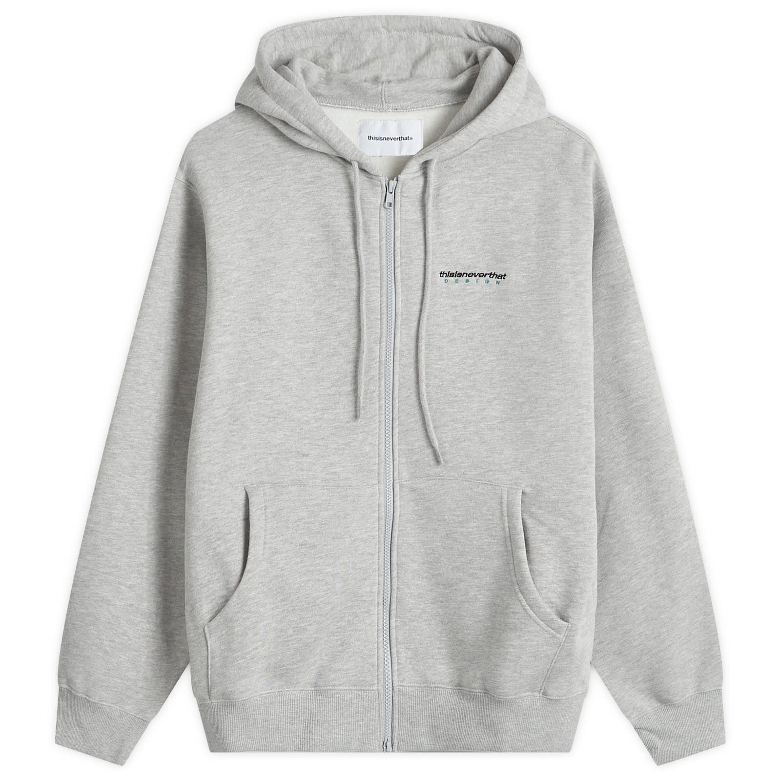 DSN Zip Up Hoody Grey