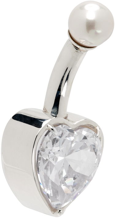 Náušnice Ambush Iced Earring "Silver" Metalická | BWOD002S24SIL0017200, 1