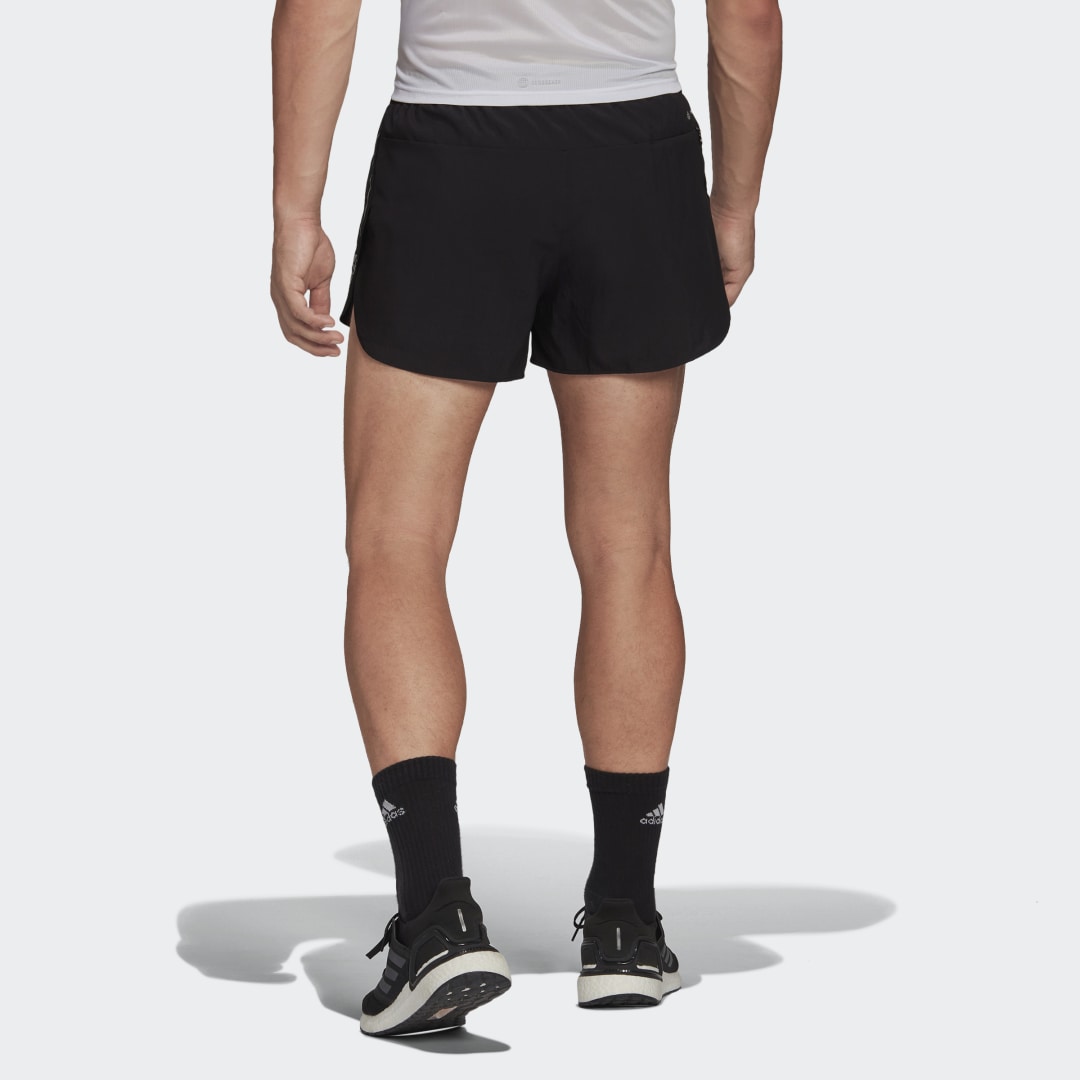 Šortky adidas Performance Own the Run Split Shorts Čierna | H58594, 1