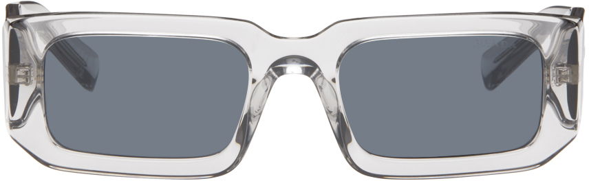 Slnečné okuliare Prada Prada Rectangular Sunglasses Šedá | 0PR 06YS 12R09T53 8056262083352, 0