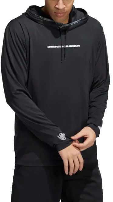 Mikina adidas Performance Hoodie With Hood Čierna | hi1383, 0