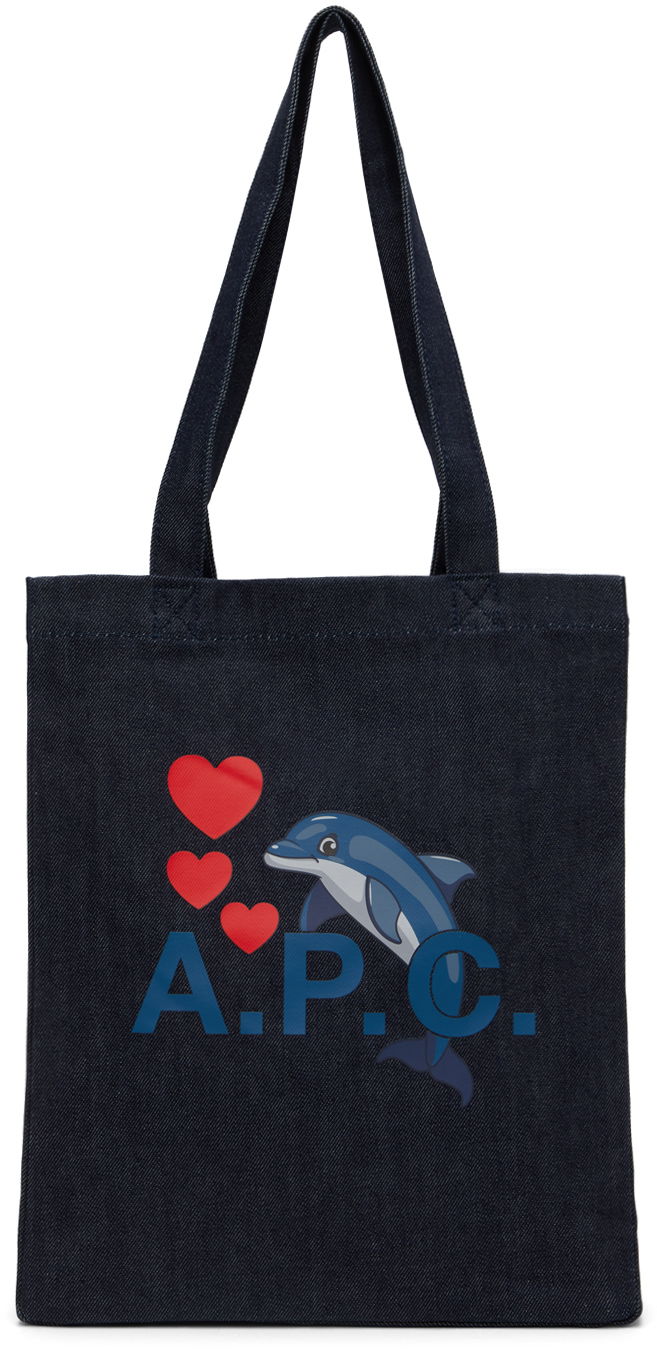 Tote bag A.P.C. Lou Tote Bag Čierna | COCSX-M61701, 0