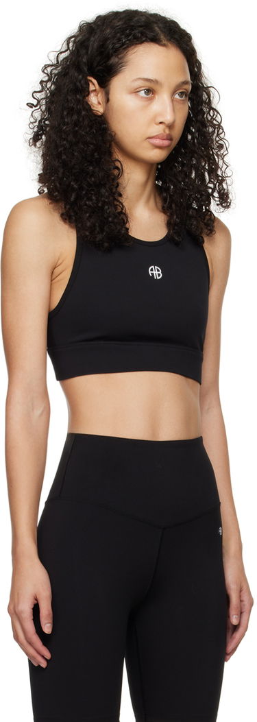 Podprsenka Anine Bing Blair Black Sports Bra Čierna | S-10-0071-000, 1