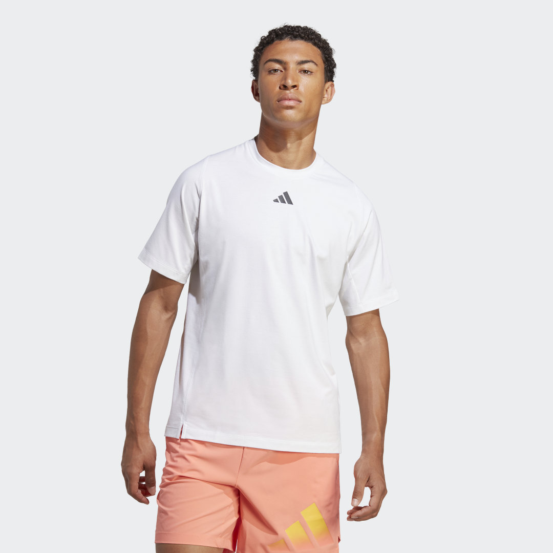 Tričko adidas Performance Train Icons 3 Bar Training Biela | IC5491, 0