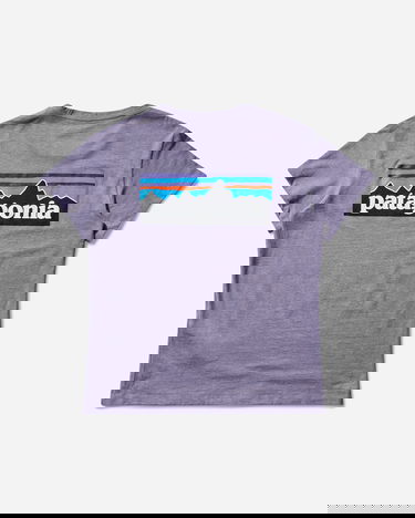 Tričko Patagonia P-6 Logo Responsibili Tee Fialová | 37567 CNPL, 2