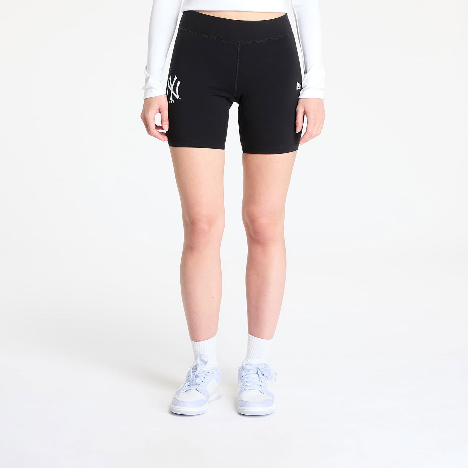 Šortky New Era New Era MLB League Essential Cycling Shorts New York Yankees Čierna | 60596499, 0