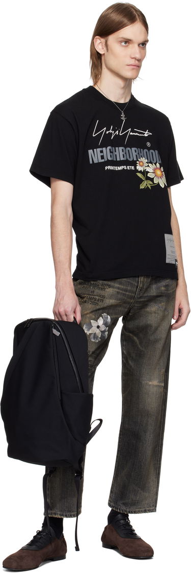 Batoh Yohji Yamamoto YOHJI YAMAMOTO Wool Gabardine Nylon Tuck Backpack Čierna | HP-I05-860, 3