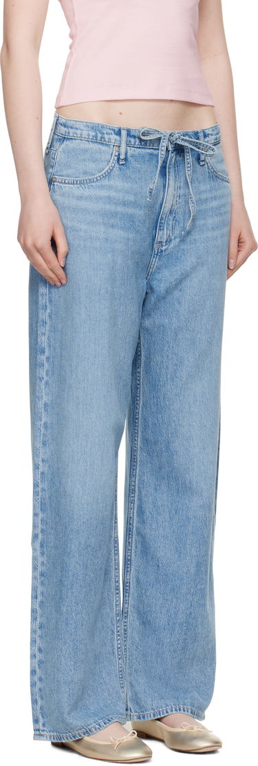 Džínsy rag & bone Rag & Bone Phoebe Denim Beach Jeans Modrá | WDD25P1009UFTL, 1