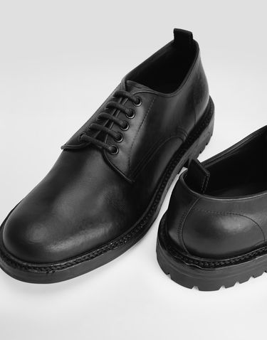 Doplnky Dolce & Gabbana Dolce & Gabbana Calfskin Derby Shoes Čierna | A10889AV32580999, 3