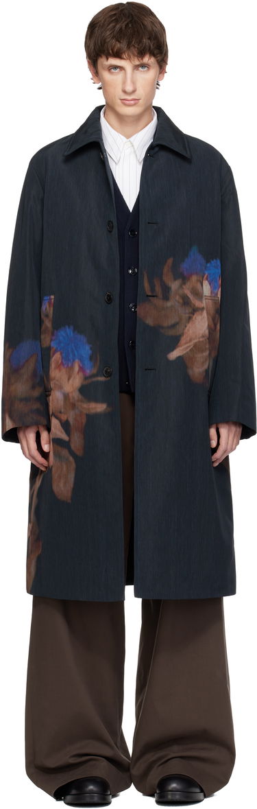 Kabáty Dries Van Noten Dries Van Noten Printed Coat Rôznofarebný | 252-020243-2068, 0