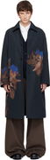 Dries Van Noten Printed Coat