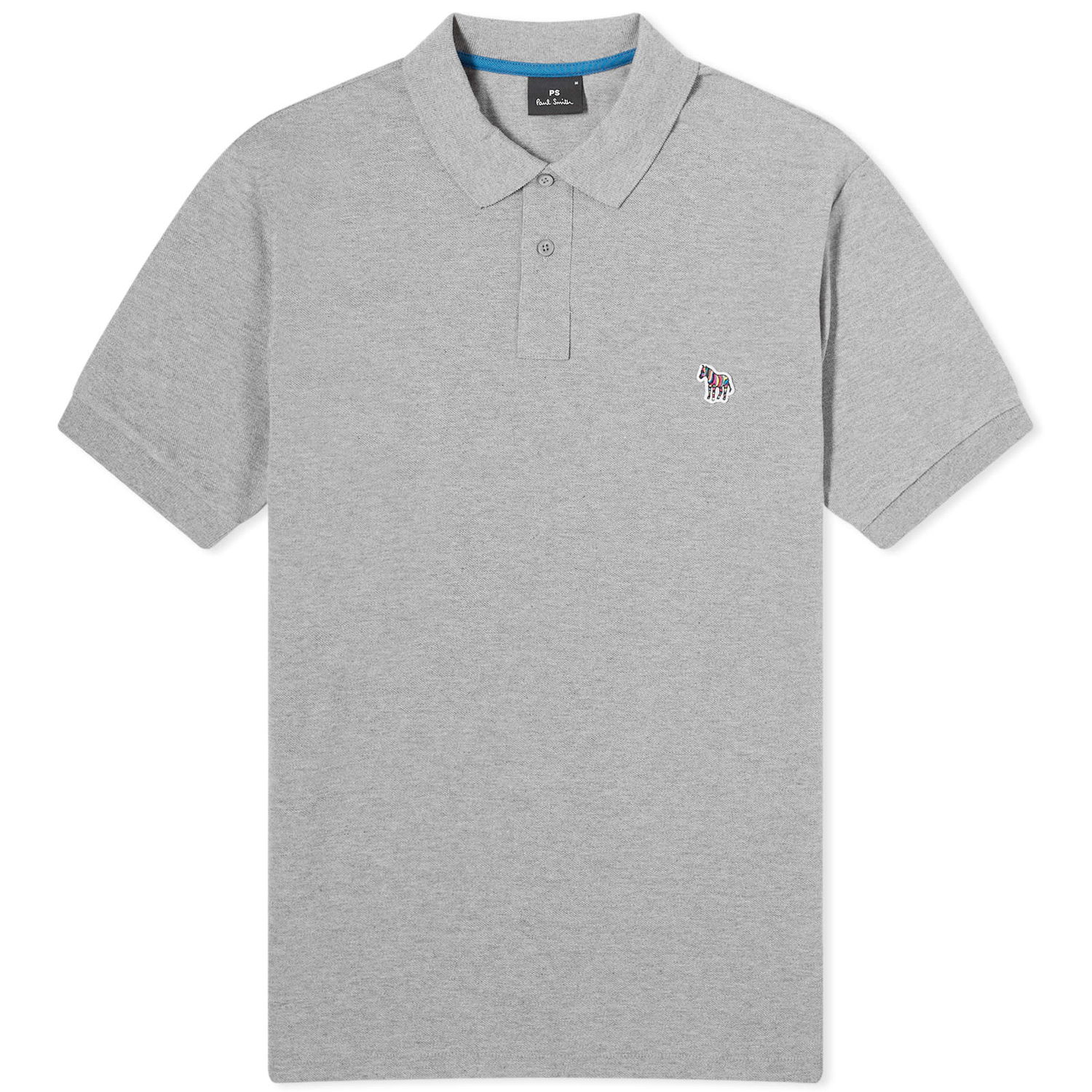 Polo tričko Paul Smith Paul Smith Regular Fit Zebra Polo Shirt Šedá | M2R-183K-KZEBRA-72, 1