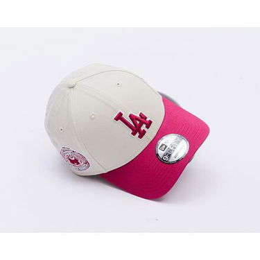Šiltovka New Era New Era MLB World Series Patch 9FORTY LA Dodgers Adjustable Cap Béžová | 60595243, 4