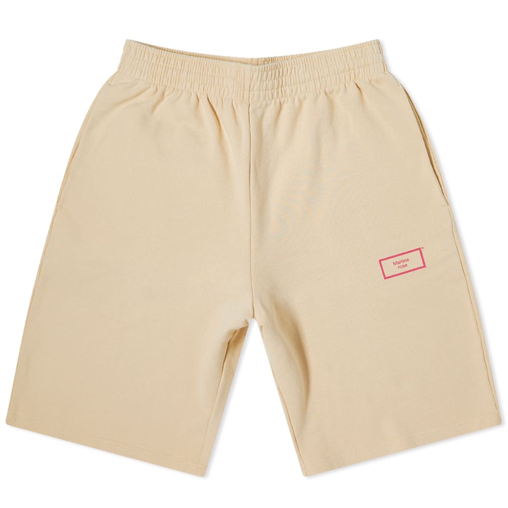 Šortky Martine Rose Logo Wide Leg Short Béžová | MRSS22-631FS-STONE, 0