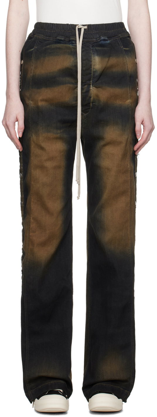 Džínsy Rick Owens DRKSHDW Pusher Jeans Čierna | DS02C5336 SDM, 0