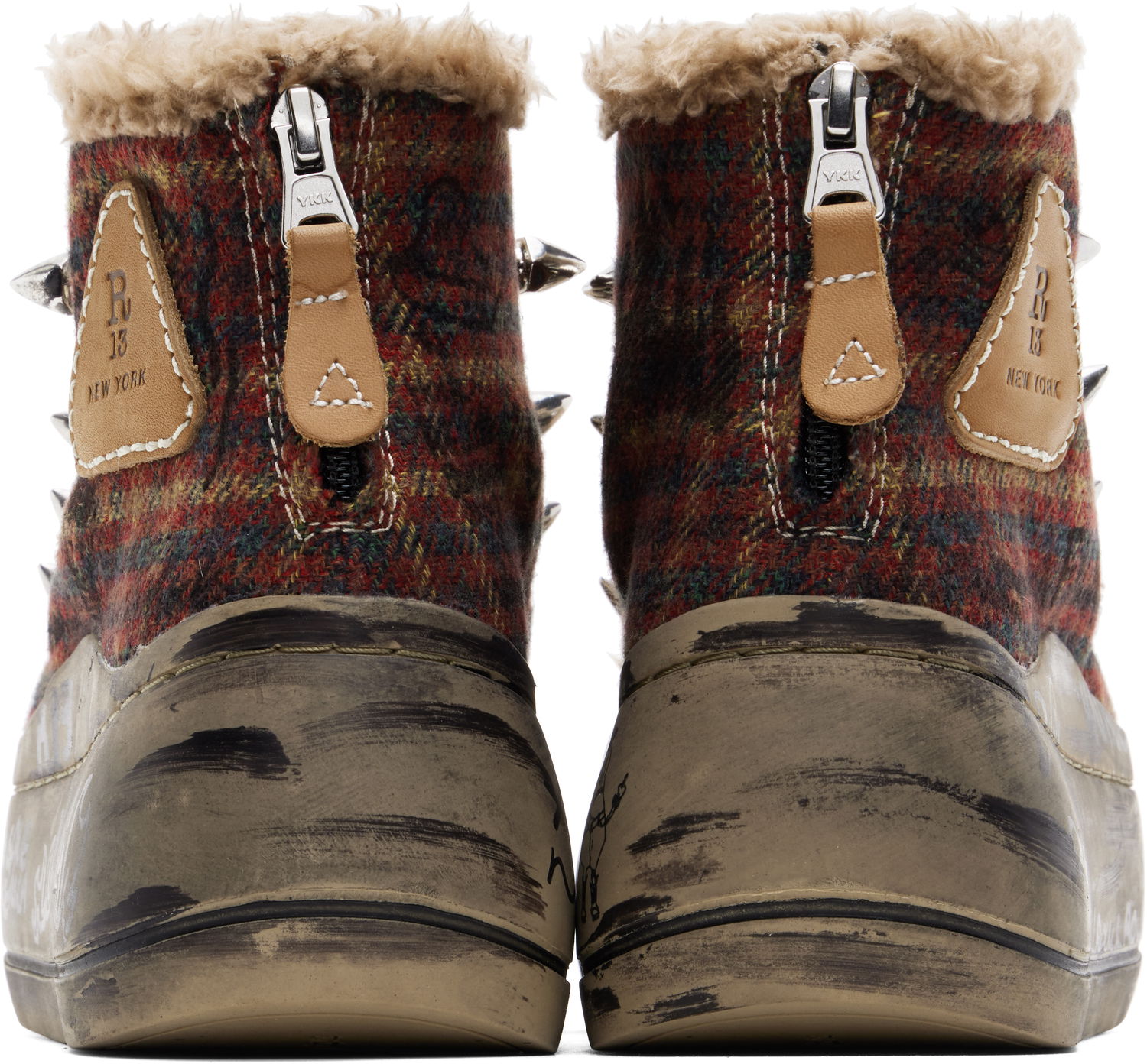Oblečenie R13 R13 Kurt High Top Rôznofarebný | R13MS5029-S154T, 1