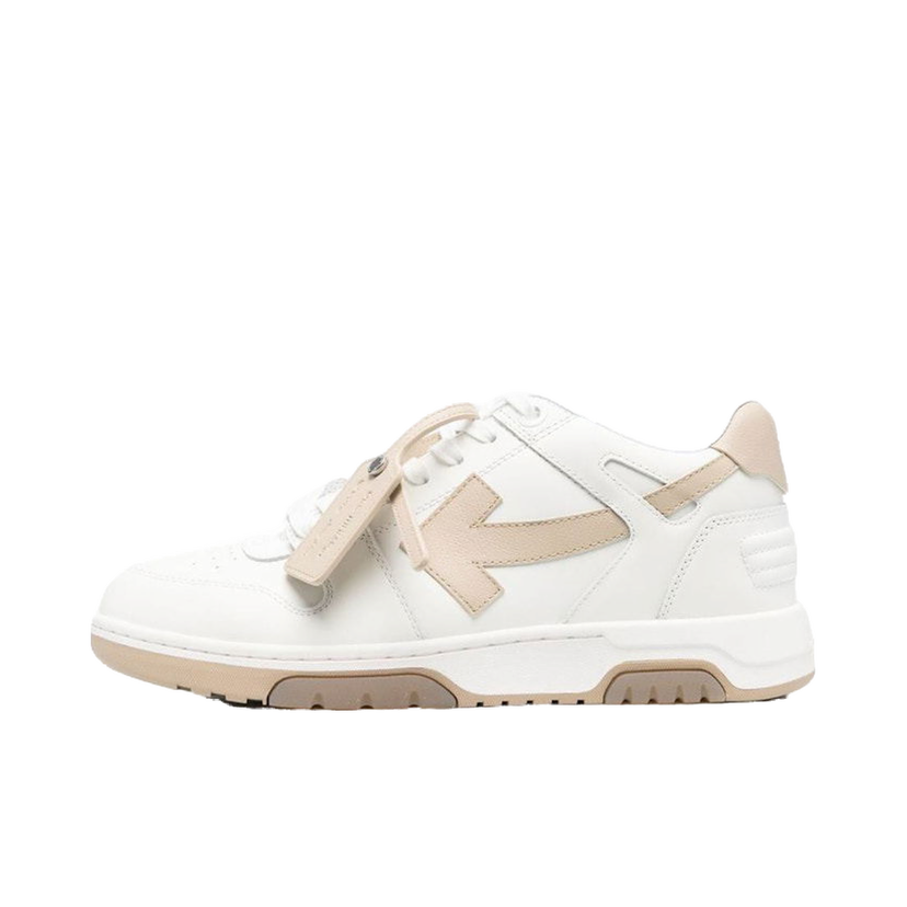 Tenisky a topánky Off-White Out Of Office OOO Low Tops White Sand Biela | OMIA189S23LEA0010117