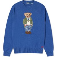 Sveter Polo by Ralph Lauren Preppy Bear Crewneck Navy | 710934020001, 1