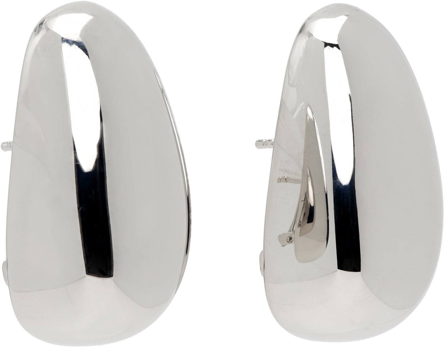 Náušnice Jacquemus Polished Sculptural 'The Curvo' Earrings Metalická | 25HJWW00764AOT4005, 1