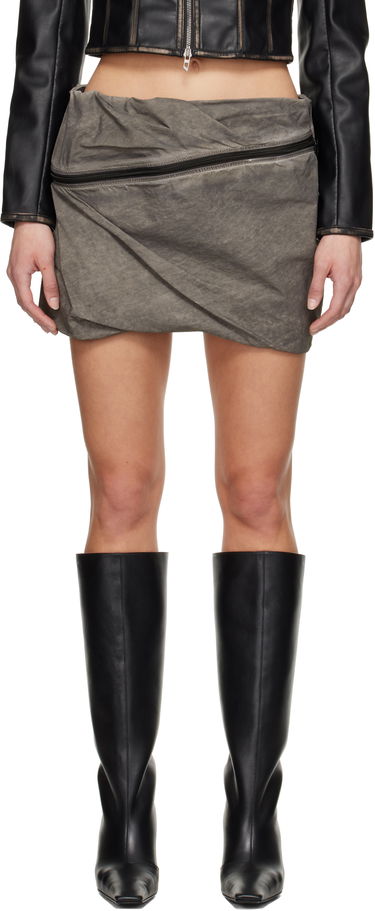 Sukňa Diesel Diesel O-Rigin Miniskirt Šedá | A16039 0IQAX, 0