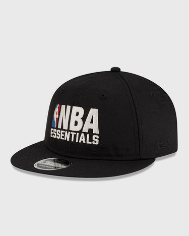Šiltovka New Era Fear of God NBA Essentials Retro Crown Flat 9FIFTY Snapback Cap Čierna | 60792600, 0