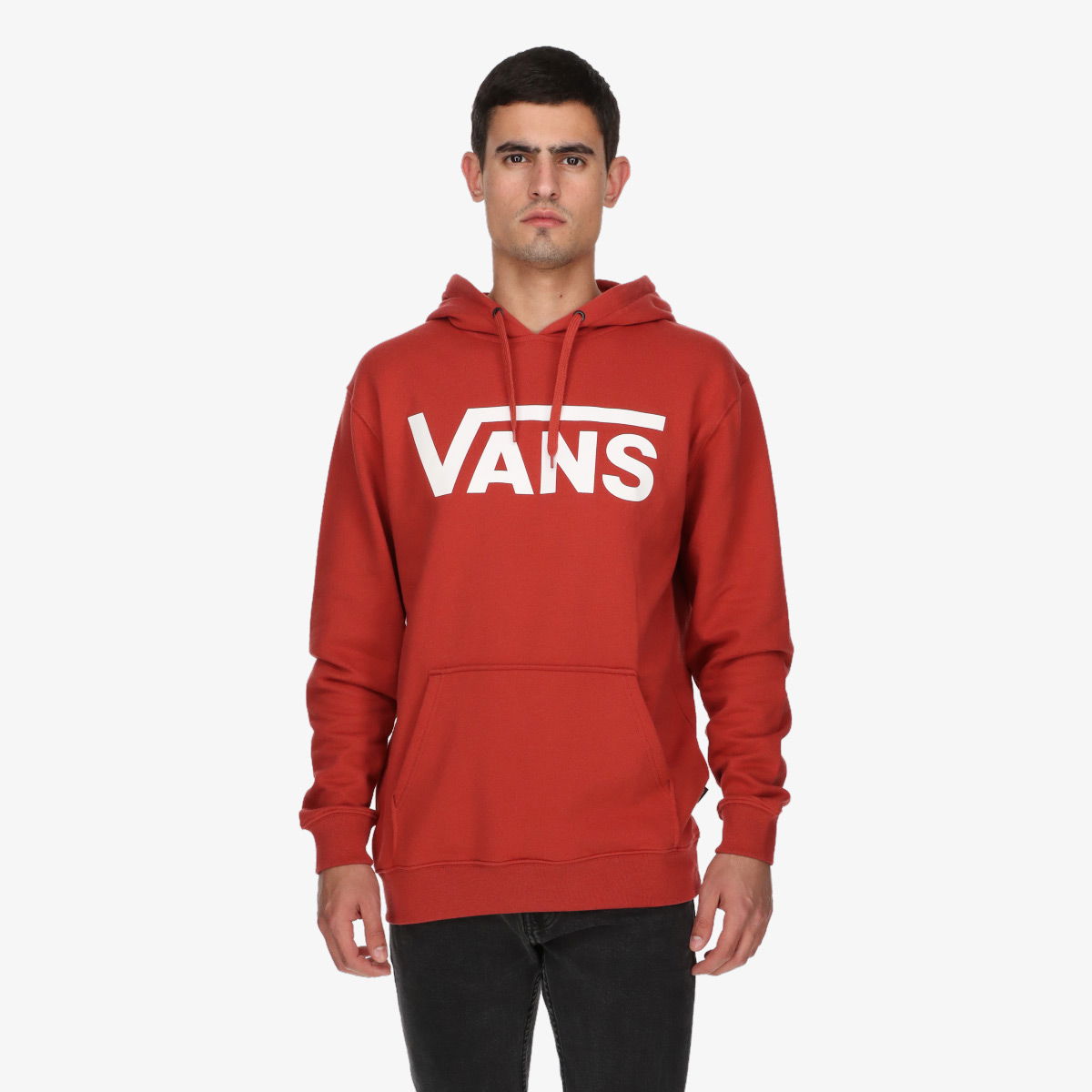 Mikina Vans Classic Pullover Hoodie II Červená | VN0A456BSQ6, 0