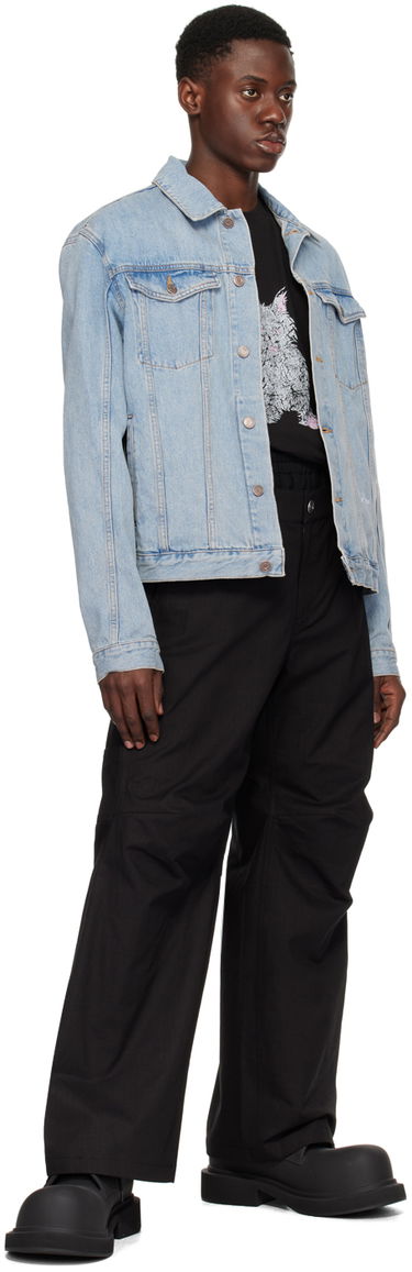 Cargo nohavice We11done Layered Trousers Čierna | WD-PT1-24-318-M-BK, 3