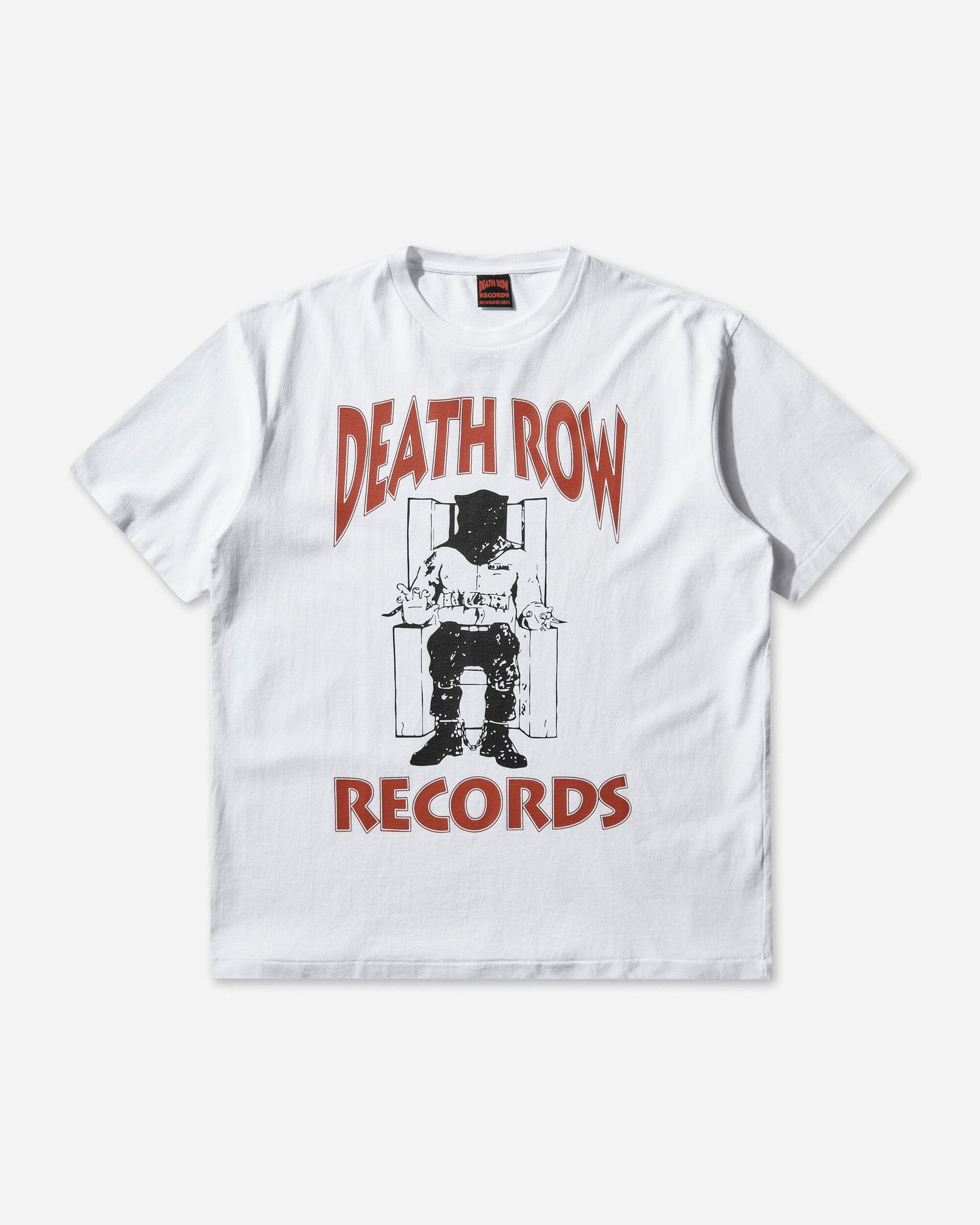 Tričko WACKO MARIA Death Row Records Washed Heavy Weight T-Shirt Biela | DEATHROW-WM-WT01 WHITE, 0