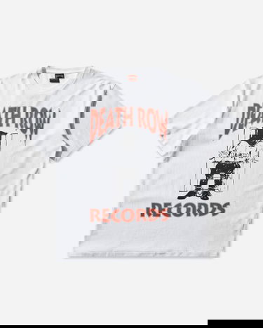 Tričko WACKO MARIA Death Row Records Washed Heavy Weight T-Shirt Biela | DEATHROW-WM-WT01 WHITE, 0