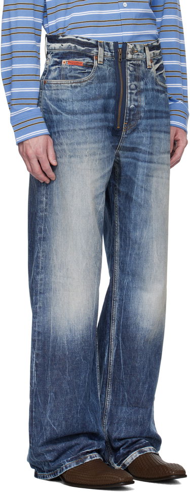 Džínsy Martine Rose Martine Rose Casual Jeans Modrá | 248WD07515, 4