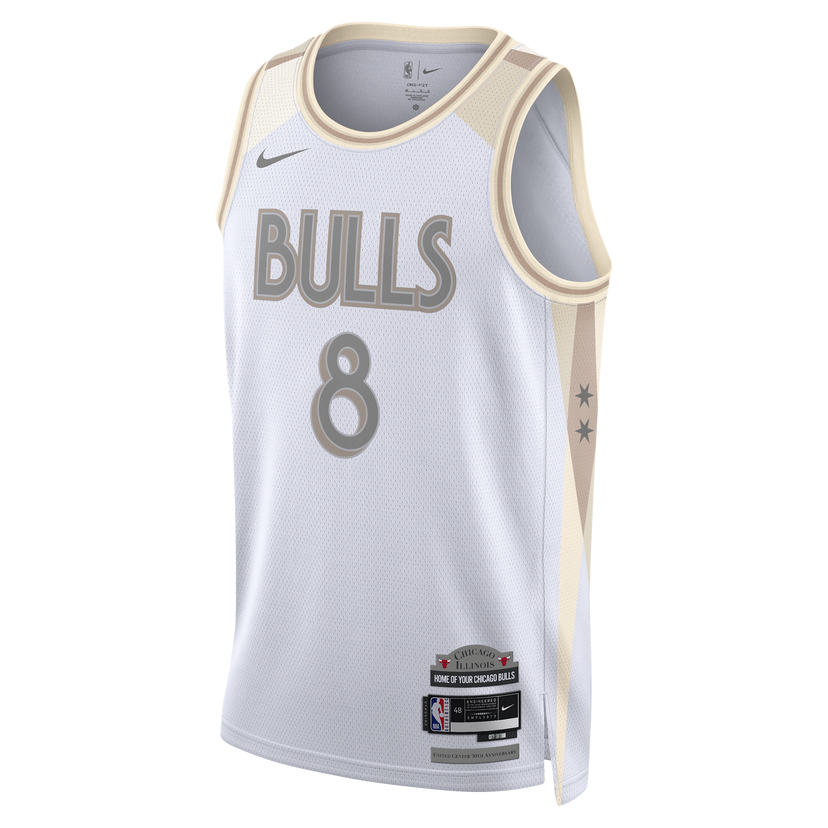 Dres Nike Dri-FIT Swingman Zach LaVine Bulls City Edition Jersey Biela | FQ4337-100