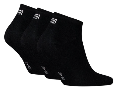 Ponožky Puma Puma Plain 3-Pack Socks Čierna | 701231277-200, 2