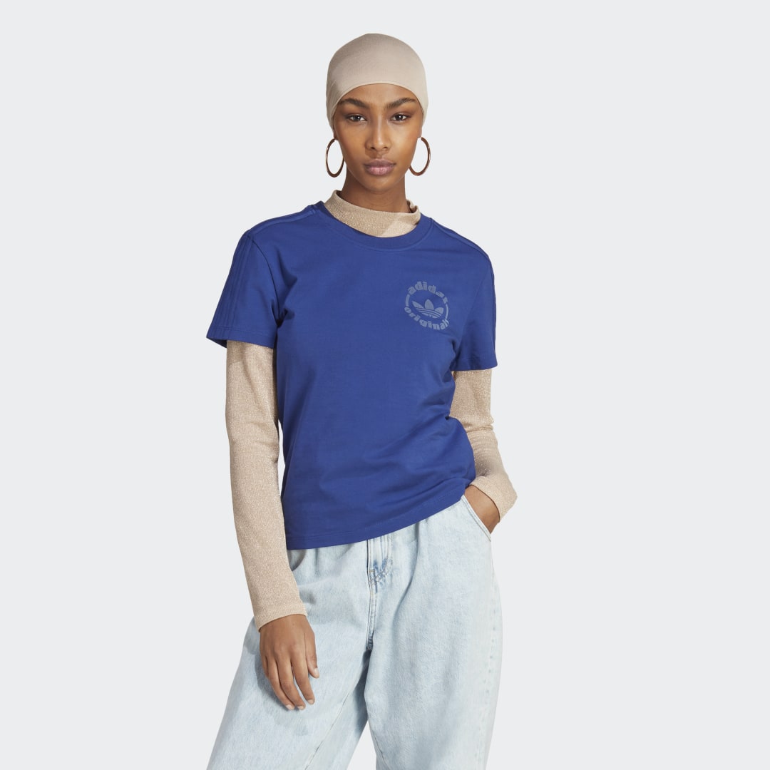 Tričko adidas Originals Graphic Tee Navy | IC6045, 1