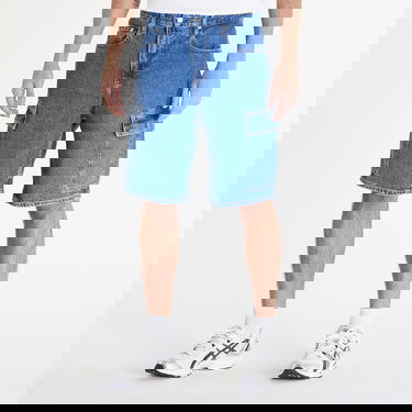 Šortky CALVIN KLEIN Jeans 90'S Loose Cargo Short Modrá | J30J324877 1A4, 0