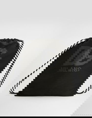 Batoh Dolce & Gabbana Nylon Backpack With Printed Logo Čierna | EM0050AZ589HN5ZL, 0