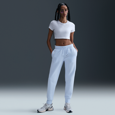 Tepláky Nike Sportswear Phoenix Fleece Mid-Rise Joggers Modrá | FZ7626-423, 2