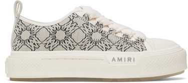 Oblečenie AMIRI AMIRI MA Quad Jacquard Court Low Biela | AWFOSR1094, 0
