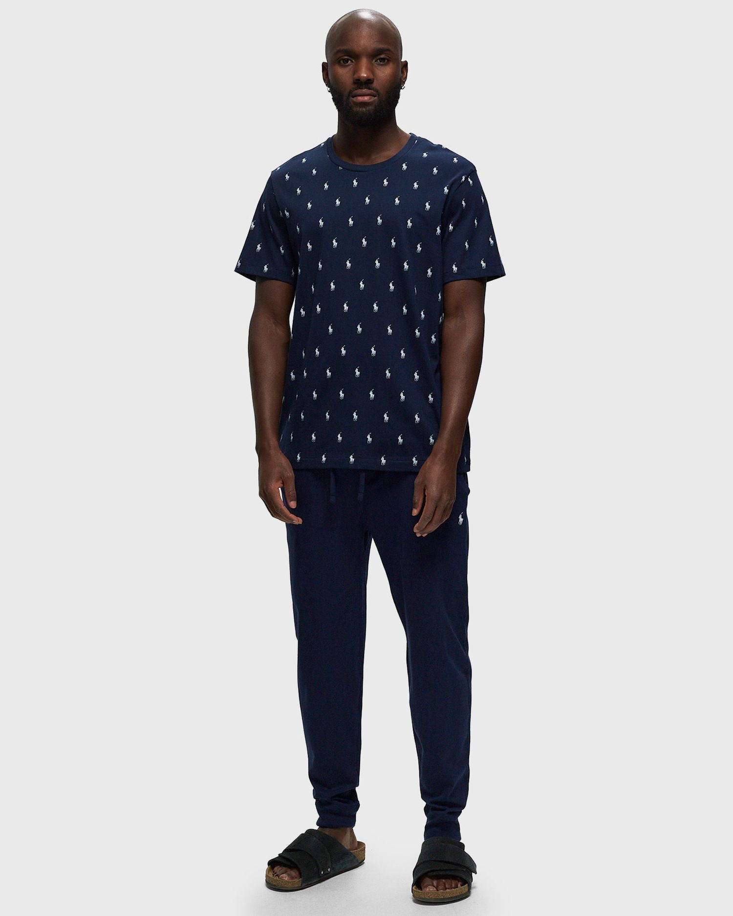 Tričko Polo by Ralph Lauren All Over Pony Sleepwear Tee Navy | 714899612006, 1