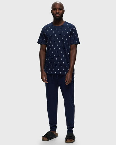 Tričko Polo by Ralph Lauren All Over Pony Sleepwear Tee Navy | 714899612006, 1