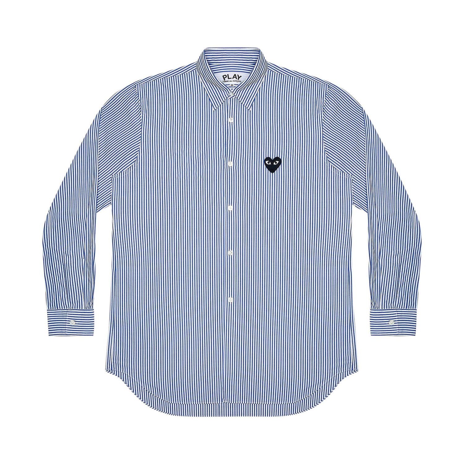 Košeľa Comme des Garçons PLAY Striped Shirt Modrá | AZ B018 051 1, 1