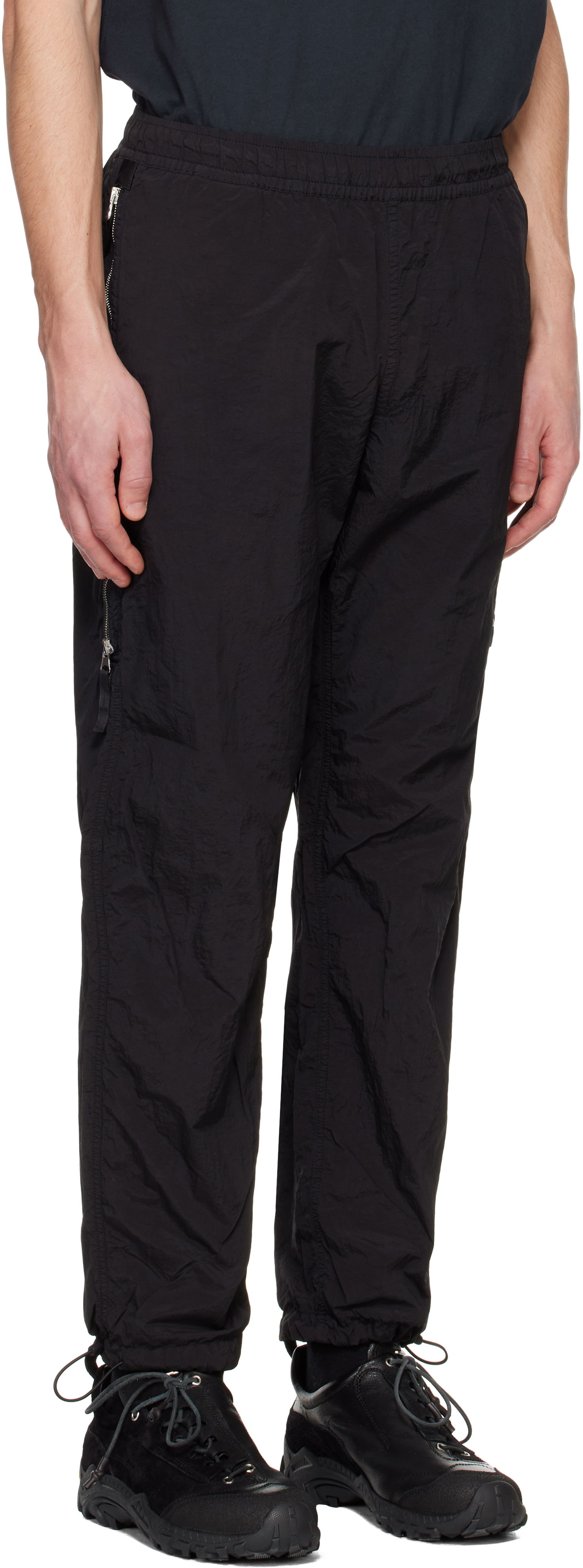 Tepláky Stone Island Stone Island Regenerated Nylon Metal ECONYL Sweatpants Čierna | K1S15 3100005 S0019, 1