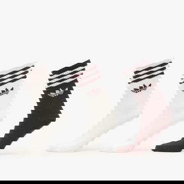 Ponožky adidas Originals 3S Crew Trefoil Logo 3-Pack Crew Socks XL Rôznofarebný | KD8253, 0